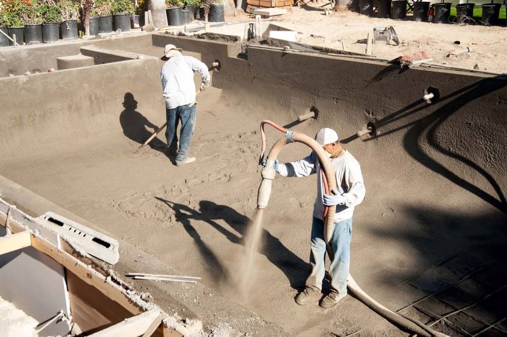 Construction piscine