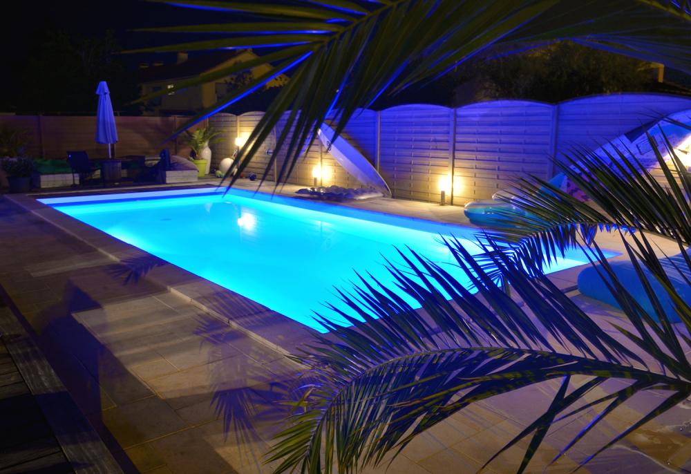 eclairage piscine